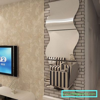 55 tükör a nappaliban - 80 kép
